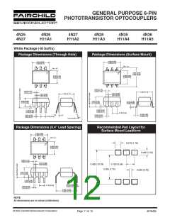 浏览型号4N36-M的Datasheet PDF文件第12页