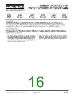 浏览型号4N36-M的Datasheet PDF文件第16页