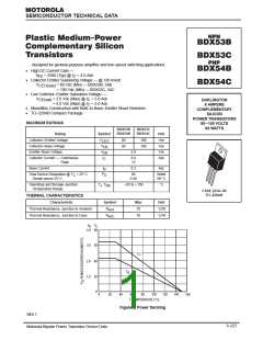 浏览型号BDX53CAJ的Datasheet PDF文件第1页