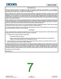 浏览型号DMP2075UFDB-13的Datasheet PDF文件第7页