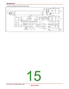 浏览型号M51995AFP#CF0J的Datasheet PDF文件第15页