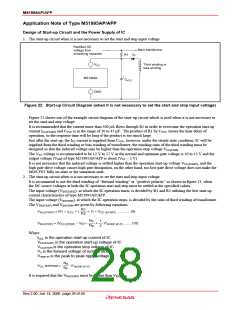 浏览型号M51995AFP#CF0J的Datasheet PDF文件第28页