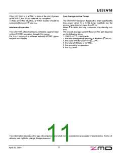 浏览型号U631H16DC25G1的Datasheet PDF文件第11页