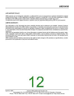 浏览型号U631H16DC25G1的Datasheet PDF文件第12页
