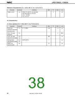 浏览型号UPD178023GC-XXX-8BT的Datasheet PDF文件第38页