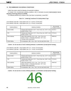浏览型号UPD178023GC-XXX-8BT的Datasheet PDF文件第46页