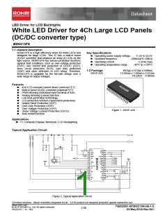 浏览型号BD9415FS-E2的Datasheet PDF文件第1页