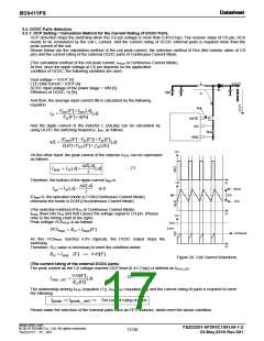 浏览型号BD9415FS-E2的Datasheet PDF文件第17页