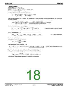浏览型号BD9415FS-E2的Datasheet PDF文件第18页