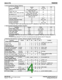 浏览型号BD9415FS-E2的Datasheet PDF文件第4页