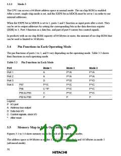 浏览型号HD64F2134TF20的Datasheet PDF文件第102页
