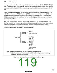 浏览型号HD64F2134TF20的Datasheet PDF文件第119页