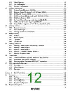 浏览型号HD64F2134TF20的Datasheet PDF文件第12页