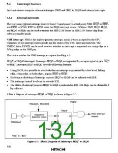 浏览型号HD64F2134TF20的Datasheet PDF文件第134页