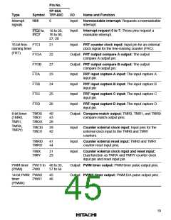 浏览型号HD64F2134TF20的Datasheet PDF文件第45页