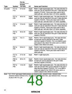浏览型号HD64F2134TF20的Datasheet PDF文件第48页