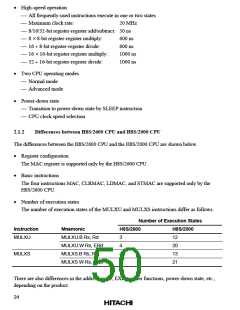 浏览型号HD64F2134TF20的Datasheet PDF文件第50页