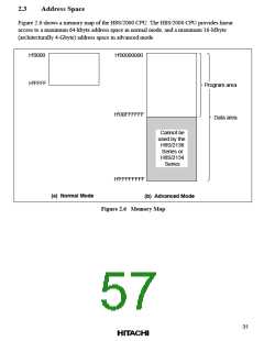 浏览型号HD64F2134TF20的Datasheet PDF文件第57页