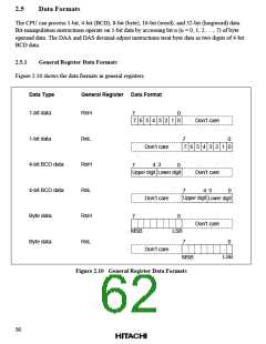 浏览型号HD64F2134TF20的Datasheet PDF文件第62页