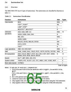 浏览型号HD64F2134TF20的Datasheet PDF文件第65页