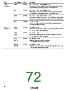 浏览型号HD64F2134TF20的Datasheet PDF文件第72页