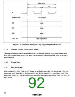 浏览型号HD64F2134TF20的Datasheet PDF文件第92页