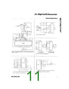 浏览型号ICL7107CQH-TD的Datasheet PDF文件第11页