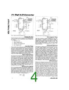 浏览型号ICL7107CQH-TD的Datasheet PDF文件第4页