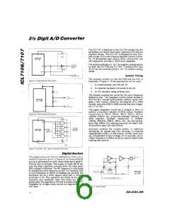 浏览型号ICL7107CQH-TD的Datasheet PDF文件第6页