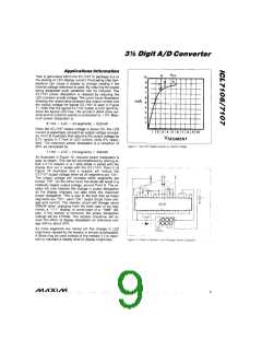 浏览型号ICL7107CQH-TD的Datasheet PDF文件第9页