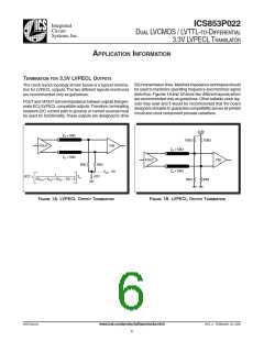 浏览型号ICS853P022AMT的Datasheet PDF文件第6页