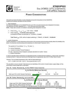 浏览型号ICS853P022AMT的Datasheet PDF文件第7页