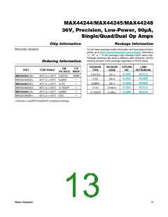 浏览型号MAX44245ASD+的Datasheet PDF文件第13页