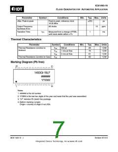 浏览型号1493GI-19LF的Datasheet PDF文件第7页