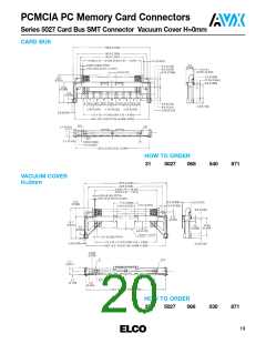 浏览型号589162006000080的Datasheet PDF文件第20页