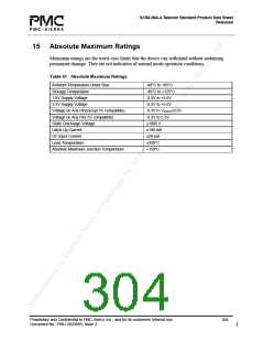浏览型号PM7348的Datasheet PDF文件第304页