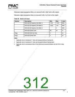浏览型号PM7348的Datasheet PDF文件第312页