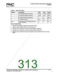 浏览型号PM7348的Datasheet PDF文件第313页
