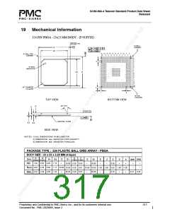 浏览型号PM7348的Datasheet PDF文件第317页