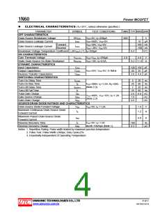 浏览型号1N60G-TMS2-T的Datasheet PDF文件第4页