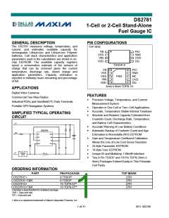 浏览型号DS2781G+的Datasheet PDF文件第1页