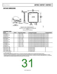 浏览型号AD7656BSTZ-1的Datasheet PDF文件第31页