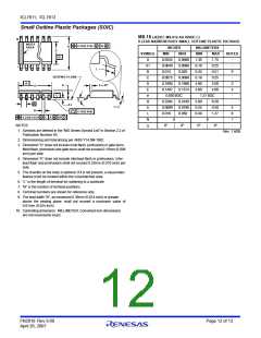 浏览型号ICL7611DCPAZ的Datasheet PDF文件第12页