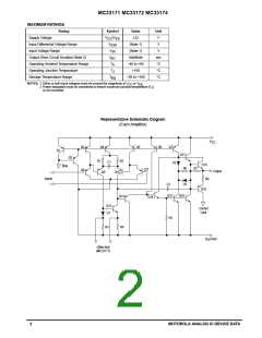 浏览型号MC33174DTB的Datasheet PDF文件第2页