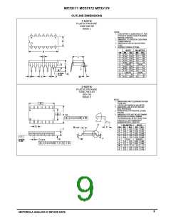 浏览型号MC33174DTB的Datasheet PDF文件第9页