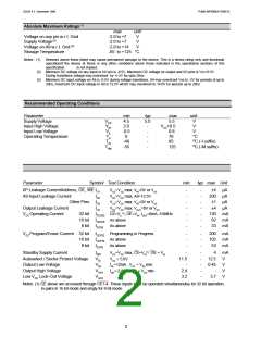 浏览型号PUMA68F4006M-90E的Datasheet PDF文件第2页
