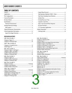 浏览型号AD8513AR-REEL的Datasheet PDF文件第3页