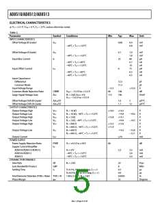 浏览型号AD8513AR-REEL的Datasheet PDF文件第5页
