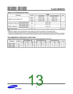 浏览型号K9F1216U0A-DIB00的Datasheet PDF文件第13页