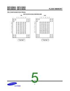 浏览型号K9F1216U0A-DIB00的Datasheet PDF文件第5页